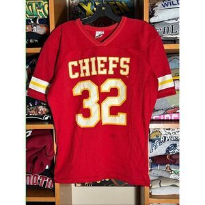 Vintage 80s Rawlings NFL Kansas City Chiefs 32 Jersey